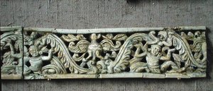 Banda decorativa, da Begram